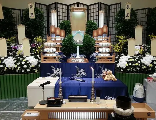 大和葬祭センターで葬儀を行なった写真