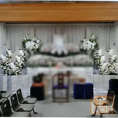 摩耶寺で葬儀を行なった写真