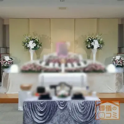 大聖院で葬儀を行なった写真