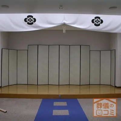大聖院で葬儀を行なった写真