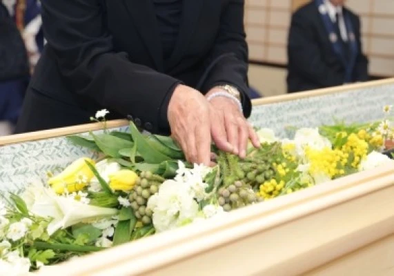 ラッサセレモニーで葬儀を行なった写真