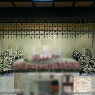 圓融寺で葬儀を行なった写真