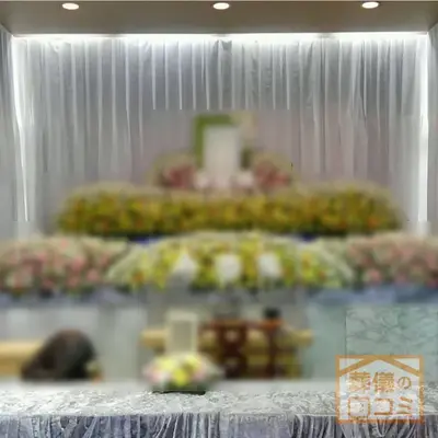 正覚寺で葬儀を行なった写真