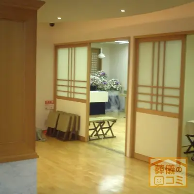 圓乗院で葬儀を行なった写真