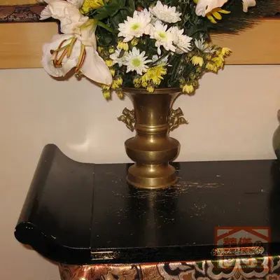 善照寺で葬儀を行なった写真