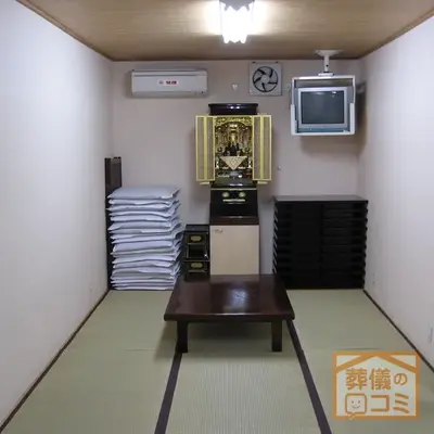 善照寺で葬儀を行なった写真