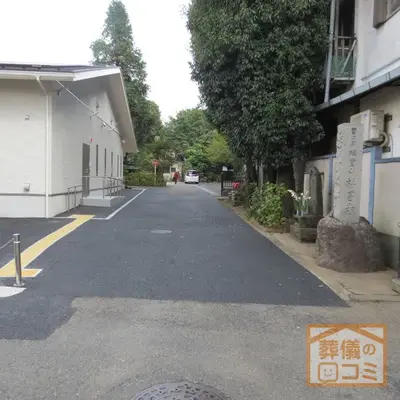 福昌寺で葬儀を行なった写真