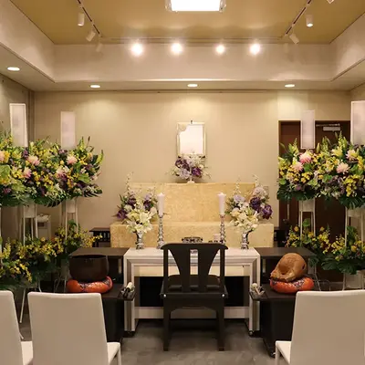 小さなお葬式 かわさき北部ホールで葬儀を行なった写真