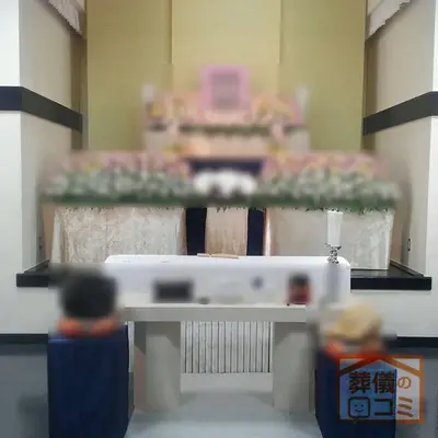 宝仙寺で葬儀を行なった写真