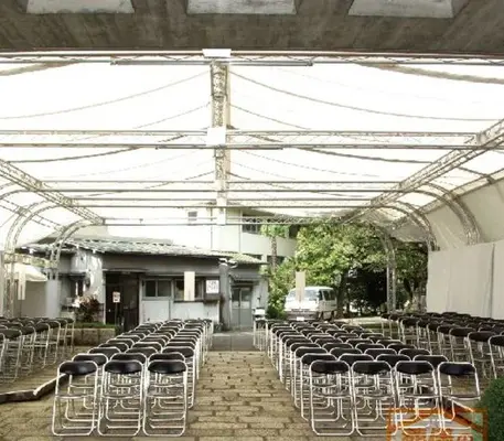 宝仙寺で葬儀を行なった写真