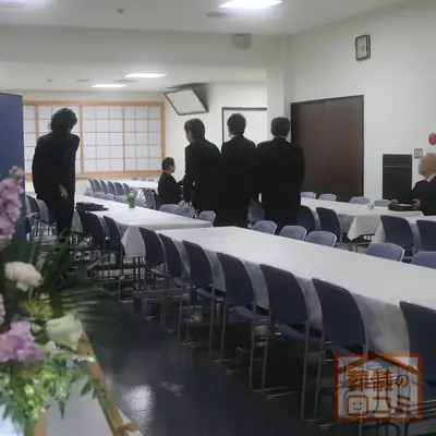 宝仙寺で葬儀を行なった写真
