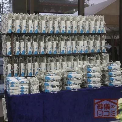 宝仙寺で葬儀を行なった写真