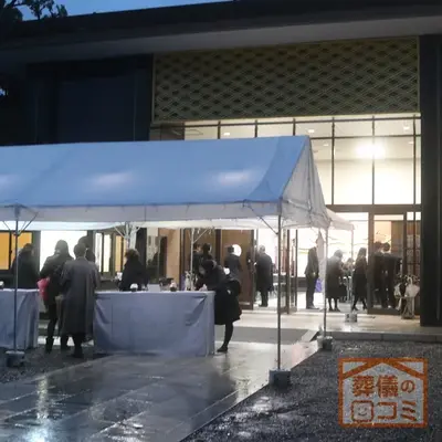 宝仙寺で葬儀を行なった写真