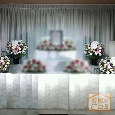 天徳院会館で葬儀を行なった写真