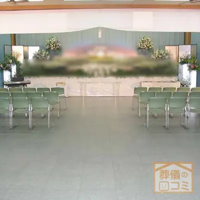 天徳院会館で葬儀を行なった写真