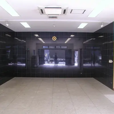 慈恩寺で葬儀を行なった写真