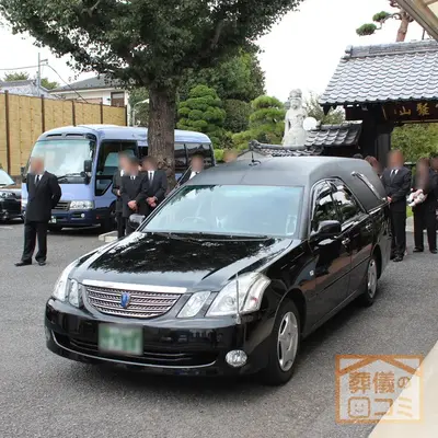 長龍寺で葬儀を行なった写真