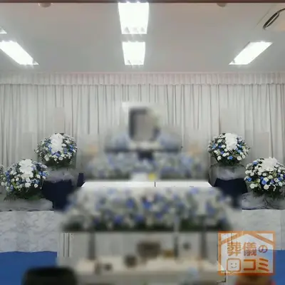 中道寺で葬儀を行なった写真