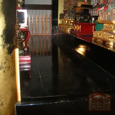 妙法寺で葬儀を行なった写真