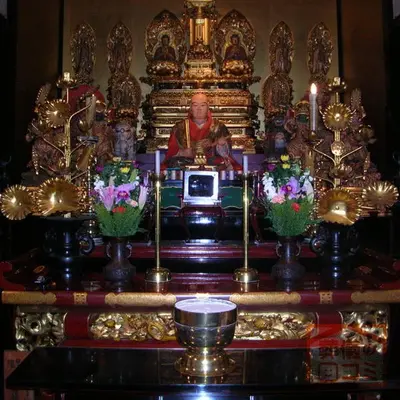 妙法寺で葬儀を行なった写真