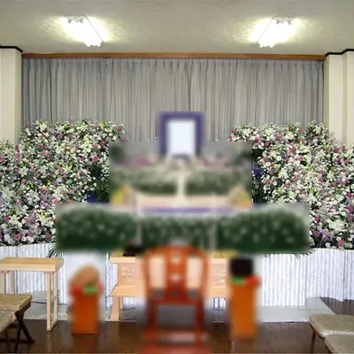 浄光寺で葬儀を行なった写真