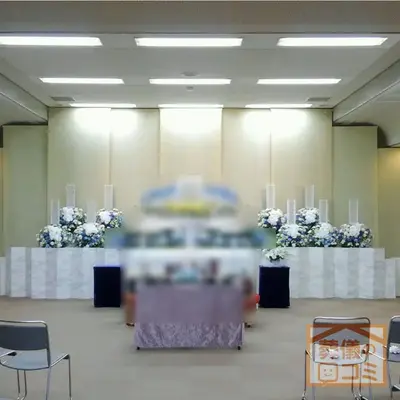 常楽院で葬儀を行なった写真