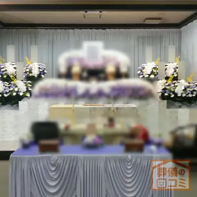 西光院で葬儀を行なった写真