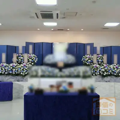 観明寺で葬儀を行なった写真