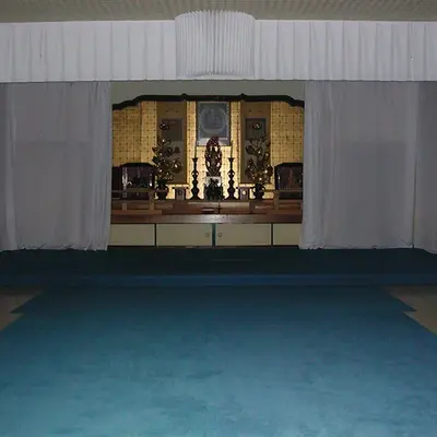 最勝寺で葬儀を行なった写真