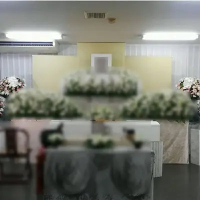 長命寺 東高野会館で葬儀を行なった写真