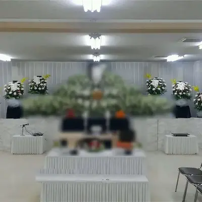 長命寺 東高野会館で葬儀を行なった写真