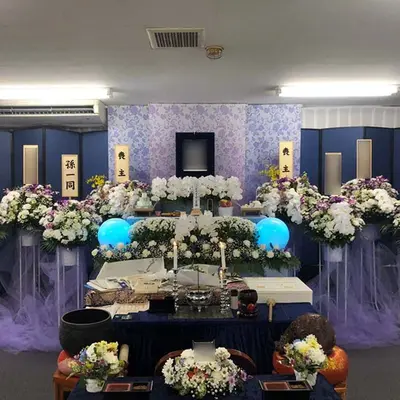 長命寺 東高野会館で葬儀を行なった写真