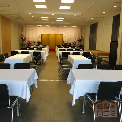 智福寺で葬儀を行なった写真