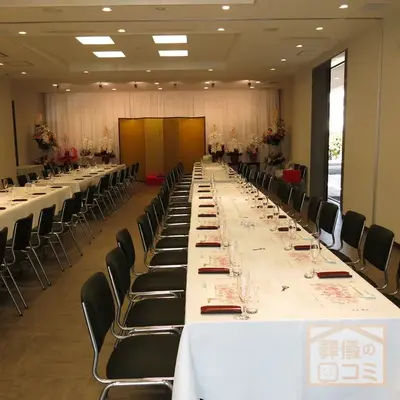 智福寺で葬儀を行なった写真