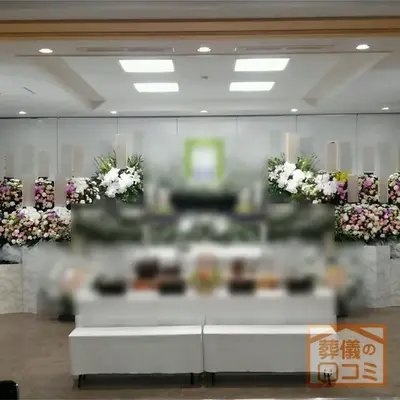 智福寺で葬儀を行なった写真