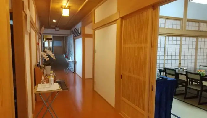 本覚寺で葬儀を行なった写真