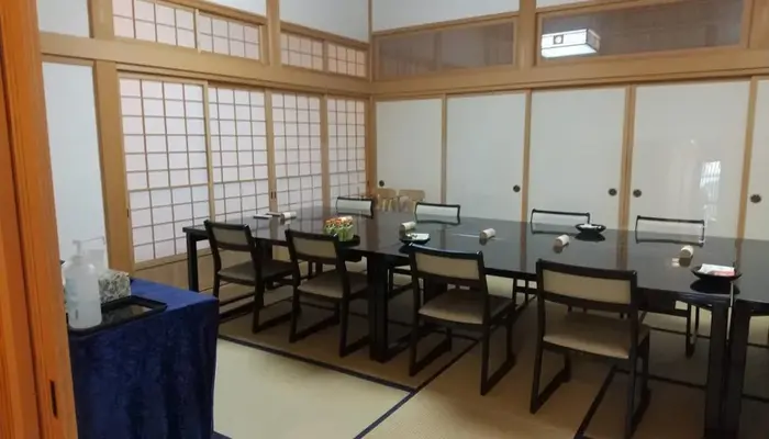 本覚寺で葬儀を行なった写真