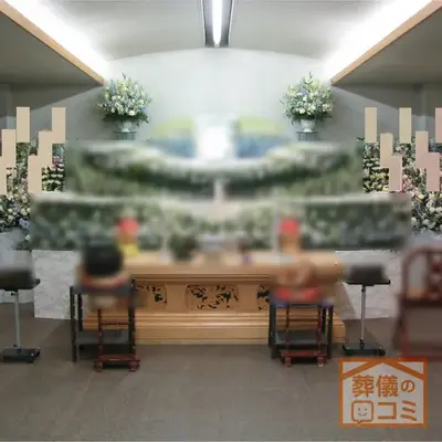 妙源寺で葬儀を行なった写真