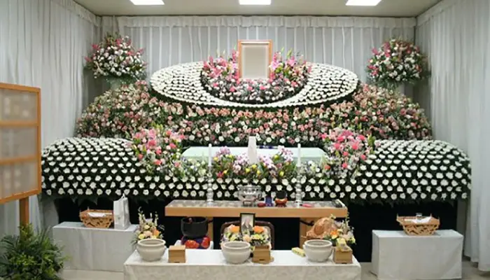 ユニバースセレモニーで葬儀を行なった写真