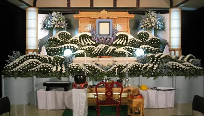 ユニバースセレモニーで葬儀を行なった写真