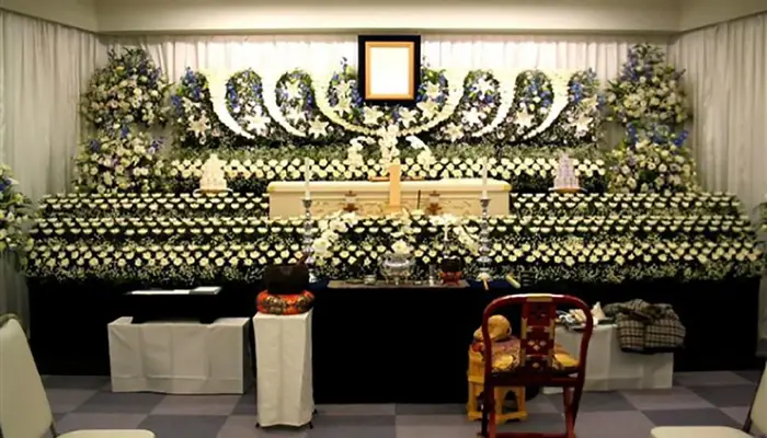 ユニバースセレモニーで葬儀を行なった写真