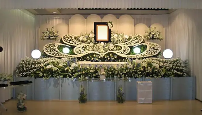 ユニバースセレモニーで葬儀を行なった写真