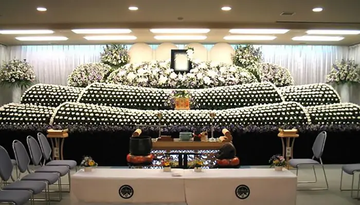 ユニバースセレモニーで葬儀を行なった写真