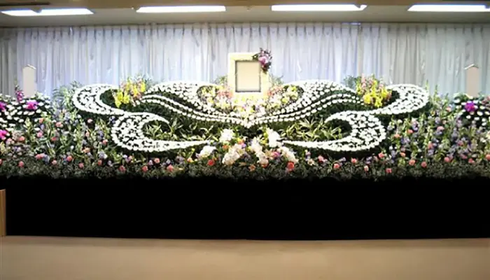 ユニバースセレモニーで葬儀を行なった写真