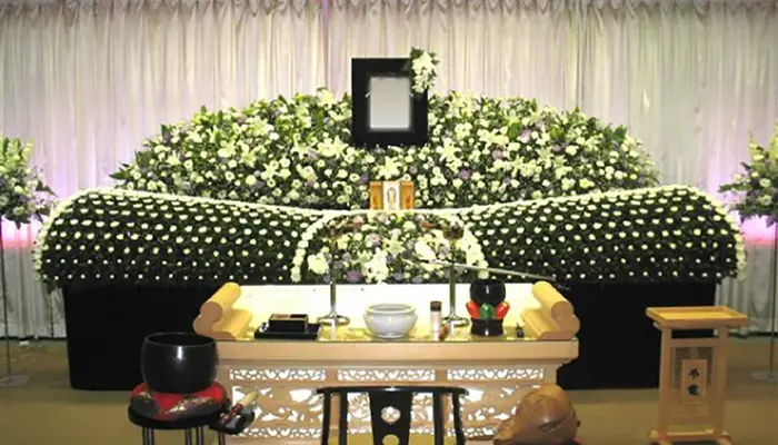 ユニバースセレモニーで葬儀を行なった写真