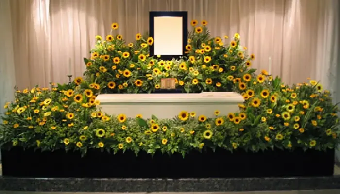 ユニバースセレモニーで葬儀を行なった写真