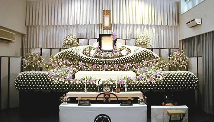 ユニバースセレモニーで葬儀を行なった写真