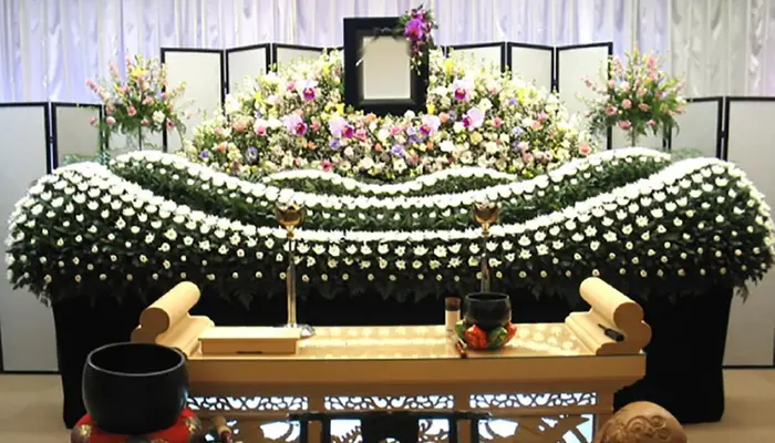 ユニバースセレモニーで葬儀を行なった写真