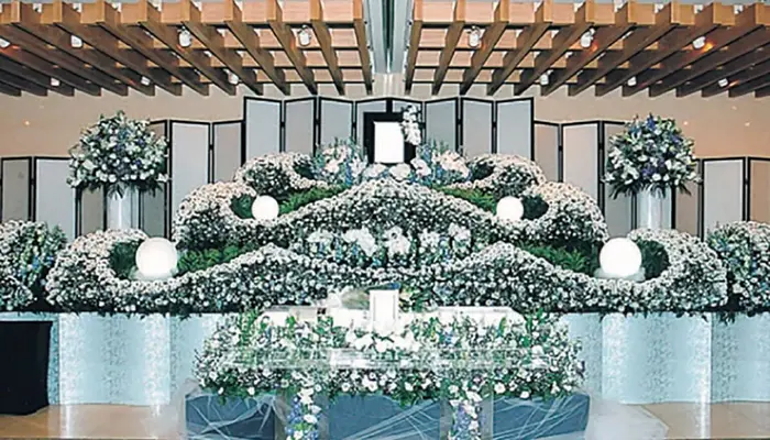 ユニバースセレモニーで葬儀を行なった写真