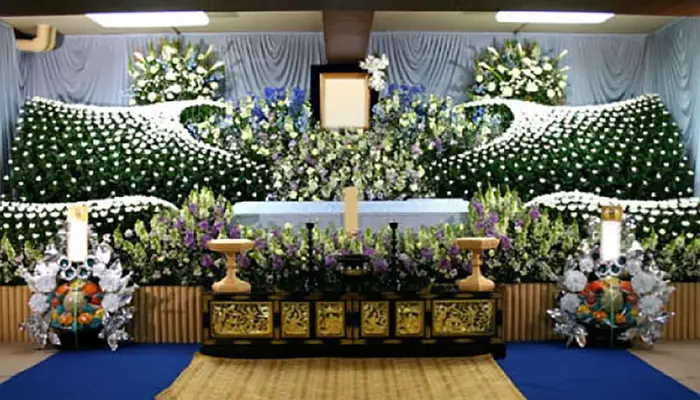 ユニバースセレモニーで葬儀を行なった写真